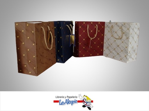 [6985226875127] BOLSA DE REGALO ESTRELLAS QZHDZD-933B-1; 26X32CM MARCA S/M