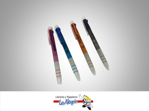 [7453010076290] BOLIGRAFO MULTICOLOR BP22116 UND MARCA POINTER