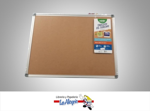 [7453038433532] TABLERO DE CORCHO DE 45X60CM MARCA POINTER
