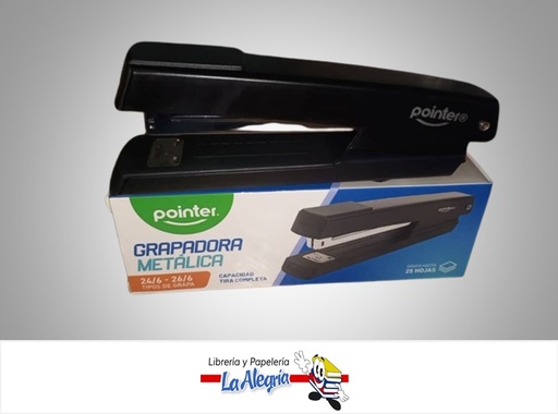 [7453038433846] ENGRAPADORA METALICA TIRA COMPLETA ST-2318-G; 24/6-8-26/6 MARCA POINTER