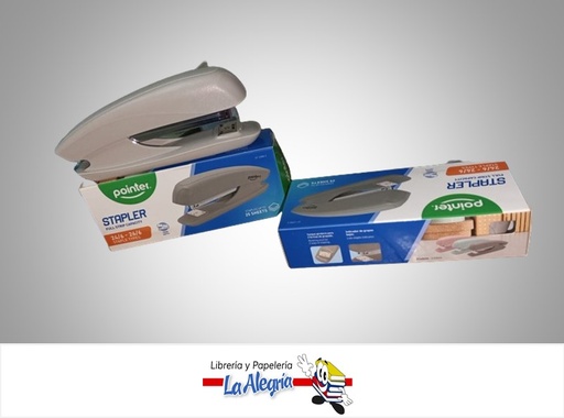 [7453010055943] ENGRAPADORA PLASTICA ST-2356-C 24/6-26/6 PASTEL MARCA POINTER