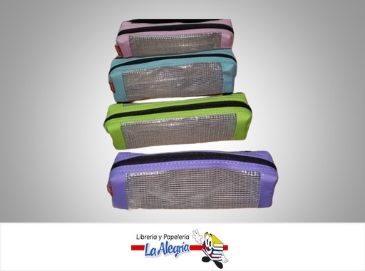 [7453038440349] CARTUCHERA ESCOLAR PC-2350 7.5X19CM COLORES VARIOS MARCA RHINO