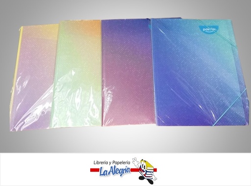 [7450210000094] CARPETA CON LIGA PORTA DOCUMENTO VERTICAL TORNASOL FL2-23155 A4 COLORES VARIOS MARCA POINTER
