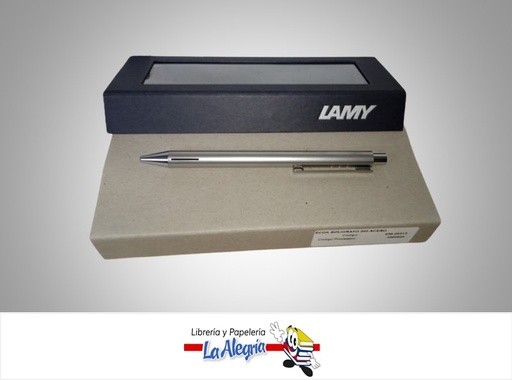 [4000924] BOLIGRAFO ECON 240 ACERO PULIDO 056-00213 MARCA LAMY