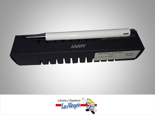 [4026558] BOLIGRAFO LOGO M+ 204 BLANCO 56-00307 MARCA LAMY
