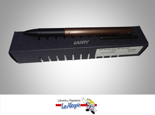 [4031815] BOLIGRAFO ALUMINIO ROLLER 339 CAFE 56-00354 MARCA LAMY