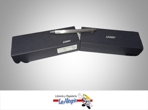 [4027911] BOLIGRAFO ECON 240 ACERO CEPILLADO 056-00356 MARCA LAMY