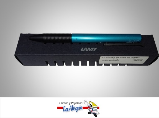 [4033027] BOLIGRAFO ALUMINIO ROLLER 339 AZUL AZ TURMAL 56-00359 MARCA LAMY