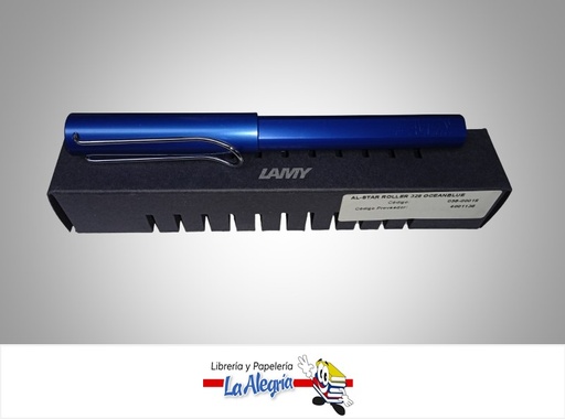 [4001136] BOLIGRAFO AL-STAR ROLLER 328 OCEAN BLUE 056-00018 MARCA LAMY