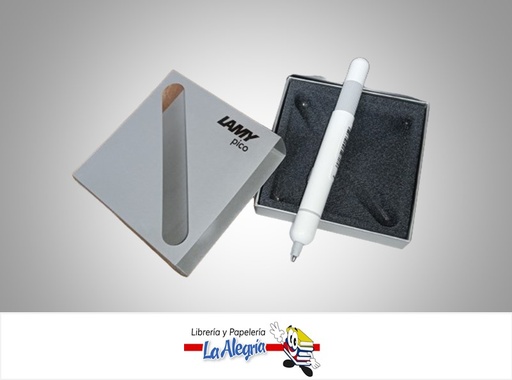 [021274010359] BOLIGRAFO PICO 288 BLANCO 056-00198 MARCA LAMY