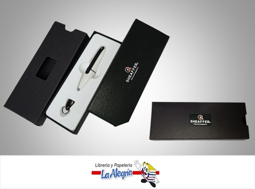 [074040004571] BOLIGRAFO STYLO ROLLER WHITE 9251-1 MARCA SHEAFFER