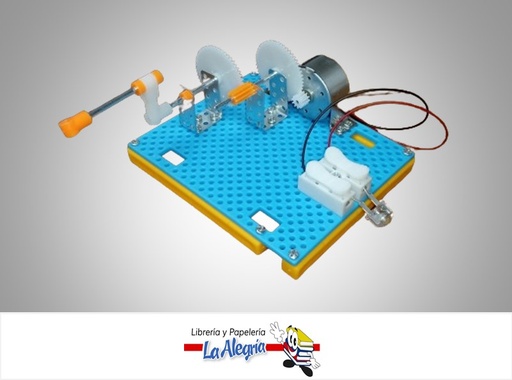 [706528802484] GENERADOR DE MANO JUGUETE DIDACTICO ARMABLE PLASTICO MARCA YIWU DIUO