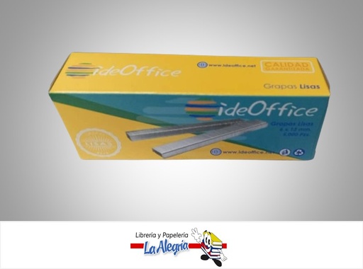 [6954789654388] GRAPA LISAS 1x5000 UND MARCA IDEOFFICE