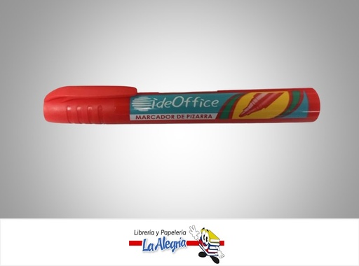 [6740868767151] MARCADOR DE PIZARRA ROJO UND MARCA IDEOFFICE