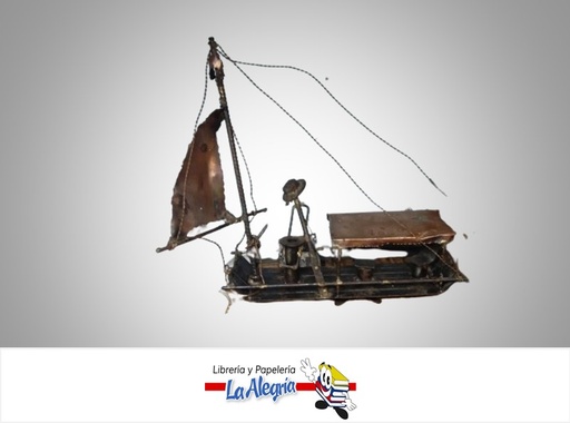 [ESCULT03] ESCULTURA GONDOLA BRONCE MARCA ARTE DURANTE