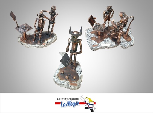 [ESCULT04] ESCULTURA OFICIOS BRONCE MARCA ARTE DURANTE