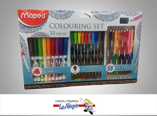 [3154148974178] SET DE DIBUJO 897417;  33 PIEZAS MARCA MAPED