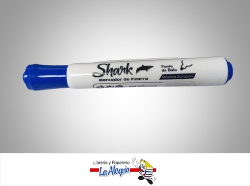 [SHAPIAZ] MARCADOR ACRILICO PARA PIZARRA AZUL UND MARCA SHARK