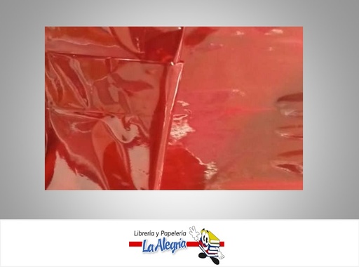 [CELOF151] PAPEL CELOFAN 90X100 CM ROJO PLIEGO MARCA S/M