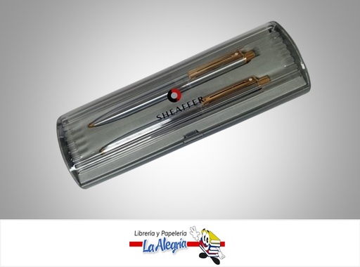 [074040960082] BOLIGRAFO RETRACTIL Y PORTAMINA SENTINEL BRUSH CHROME GT UND MARCA SHEAFFER
