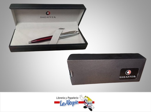 [074040112078] BOLIGRAFO RETRACTIL GC 9318-2 ROJO TRALUCIDO UND MARCA SHEAFFER
