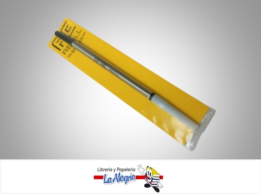 [RRP7] REPUESTO ROLLER TIPO PARKER NEGRO UND MARCA REFILL