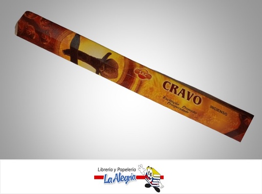 [8902276005531] INCIENSO CLAVO DE ESPECIE PAQ 20 UND MARCA SAC