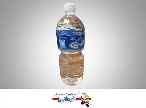 [7592565000135] AGUA MINERAL 1.5 L MARCA CRISTAL