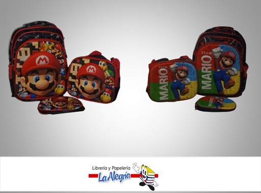 [6910882201645] MORRAL/CARTUCHERA/LONCHERA  4D MARIO MARCA S/M