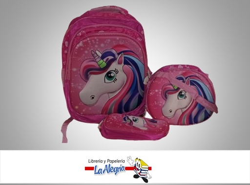 [UNICORNIO] MORRAL/CARTUCHERA/LONCHERA  4D CAPITAN UNICORNIO S/M