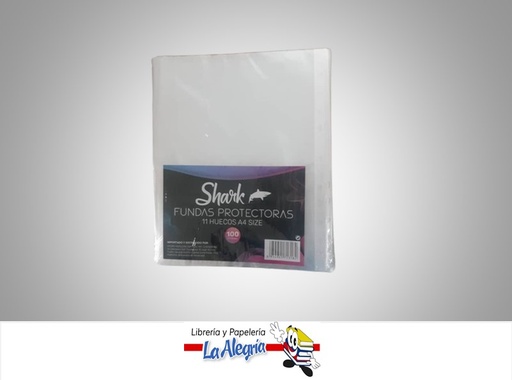 [6954941713182] FUNDA PROTECTORA CARTA 3.5 MICRAS PAQ X100UND MARCA SHARK