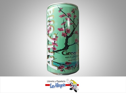 [613008714253] TE VERDE CON GINSEN Y MIEL 340ML MARCA ARIZONA