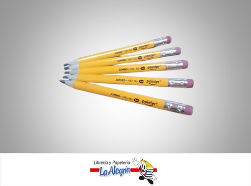 [7453078511580] LAPIZ DE GRAFITO TUTOR JUMBO 3.5 MMPREESCOLAR UND MARCA POINTER