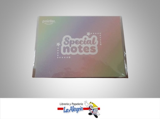 [7453078521954] LIBRETA DE NOTAS ADHESIVAS MARCA POINTER