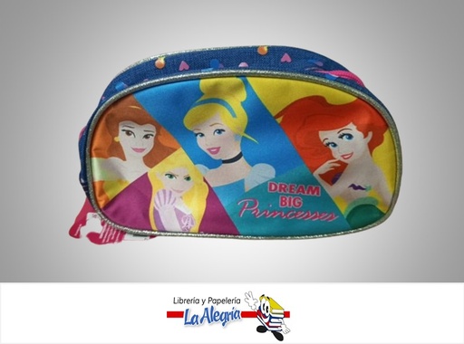 [7591525124423] CARTUCHERA OVALADA PRINCESAS 1181208 MARCA CAPI
