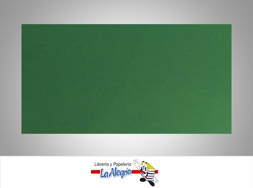 [FBDC017] FOAMI METALIZADO DOBLE CARTA VERDE UND MARCA S/M