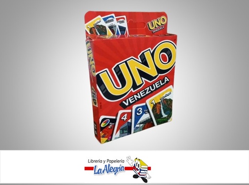 [7452102883969] CARTA CARTON UNO VENEZUELA MARCA  MATTEL