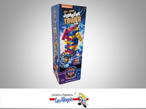 [778988493878] JENGA PAW PATROL 48 PIEZAS MARCA SPIN MASTER