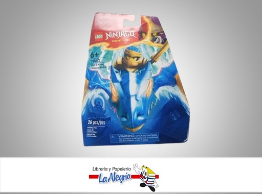 [673419387118] JUEGO DIDACTICO LEGO 71802; 26 PIEZAS NINJAGO DRAGON RISING MARCA LEGO