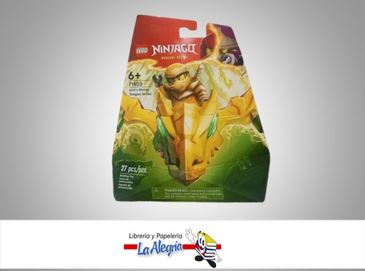 [673419387125] JUEGO DIDACTICO LEGO 71803; 26 PIEZAS NINJAGO DRAGON RISING MARCA LEGO