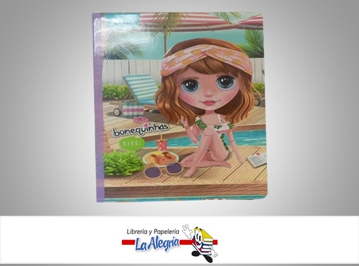 [7702111538061] LIBRETA COSIDA XPRESARTE NIÑA BONEQUINHAS 100 HOJAS 1 LINEA ARMA Y JUEGA MARCA NORMA