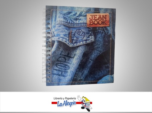 [7702111683334] LIBRETA ESPIRAL 7 MATERIAS 175 HOJAS MIXTO 16.5X23CM JEAN BOOK MARCA NORMA
