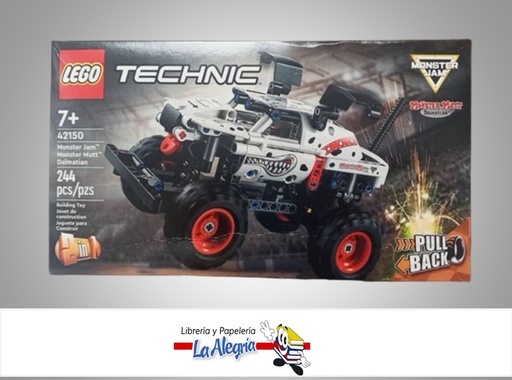[673419371193] JUEGO DIDACTICO LEGO 42150; 244 PIEZAS MONSTER JAM MUTT DALMATIAN MARCA LEGO
