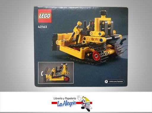 [673419386753] JUEGO DIDACTICO LEGO 42163; 195 PIEZAS HEAVY DUTY BULLDOZER  MARCA LEGO