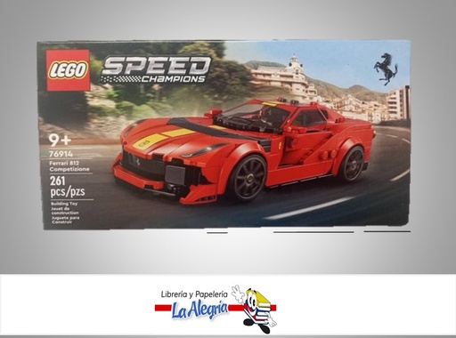 [673419378635] JUEGO DIDACTICO LEGO 76914; 261 PIEZA FERRARI 812 COMPETIZIONE MARCA LEGO