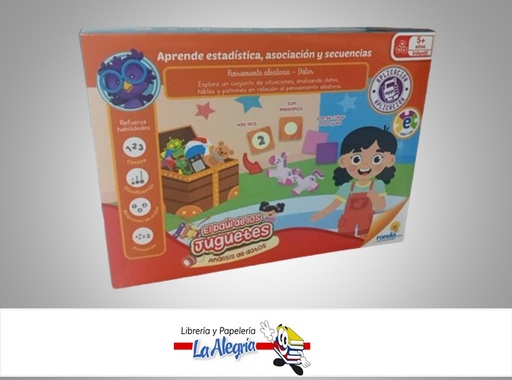 [000673122382] EL BAUL DE LOS JUGUETES ANALISIS DE DATOS 12238 JUEGO DIDACTICO MARCA RONDA