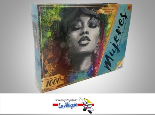 [000673124676] ROMPECABEZA MUJERES 12467 COLECCION DE ARTE 1000 PZA MARCA RONDA
