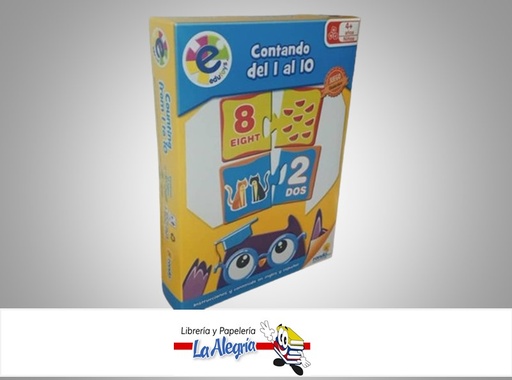[000673607810] CONTANDO DEL 1 AL 10 ESPAÑOL/INGLES MARCA RONDA