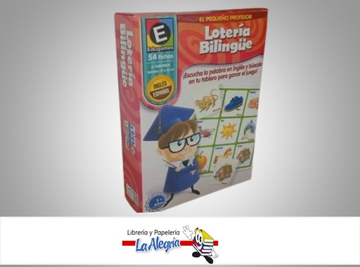 [7707264800164] LOTERIA BILINGUE 80016 MARCA SMART GAMES