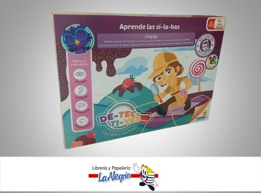[000673122313] DE-TEC-TI-VES UNA DULCE AVENTURA 12231 JUEGO DIDACTICOMARCA RONDA